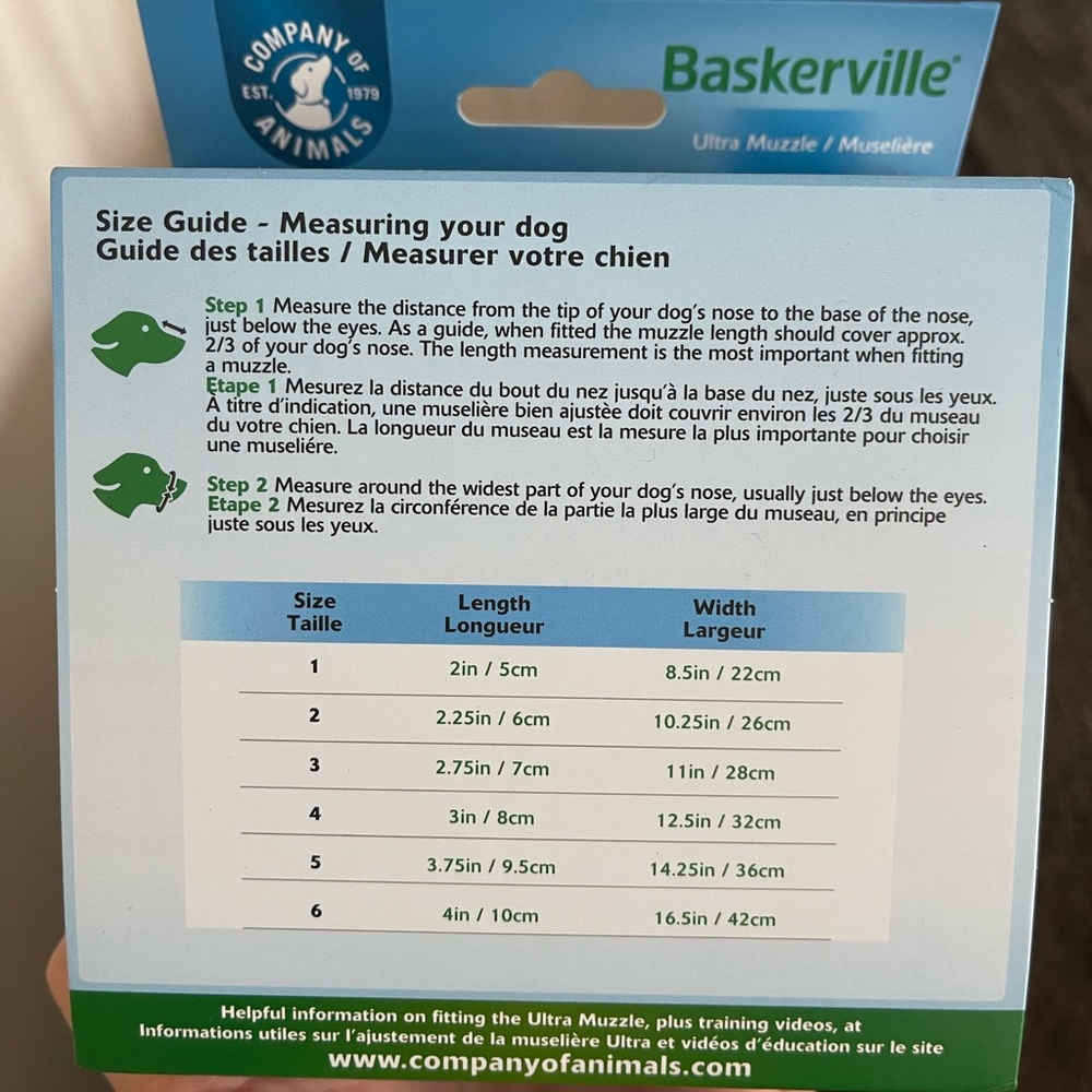 Dog Muzzle - Picture 2 of 3